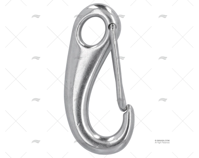 MOSCHETTONE INOX 70mm