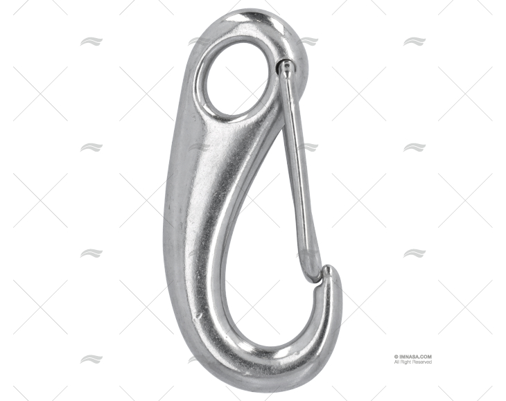 MOSQUETÃO INOX 70mm