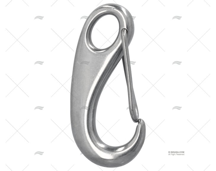 MOSQUETÃO INOX 100mm