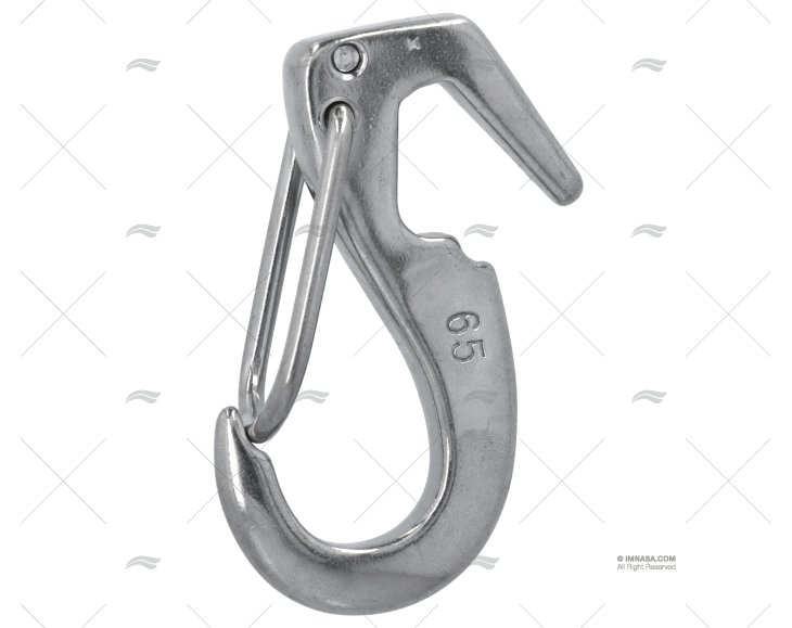 STAINLESS STEEL CARABINER 65mm