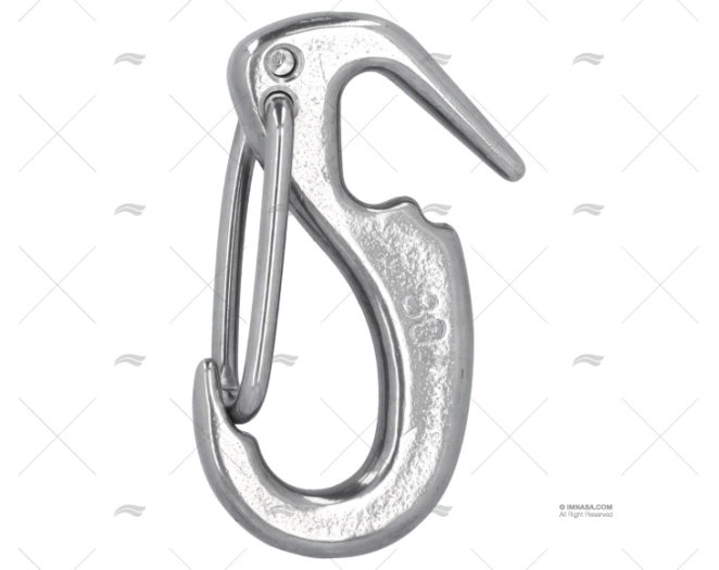 MOSQUETÃO INOX 80mm