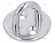 PLATINE RONDE INOX 5mm AVEC OEIL