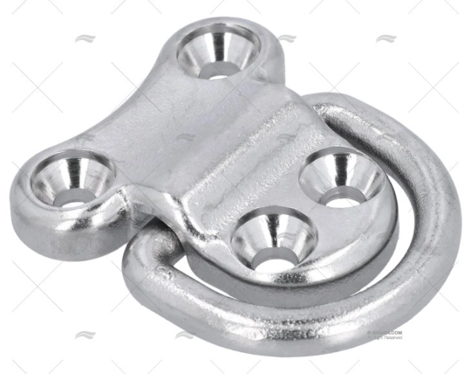 ANELLO FISSAGGIO PIEGHEVOLE.INOX-360 51x51mm