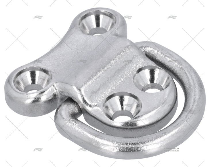 ARGOLA FIXAÇÃO DOBRÁVEL.INOX-360 51x51mm