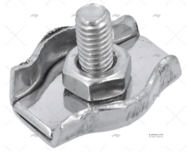 ABRAÇADEIRAS DE CABOS INOX PLANAS SIMPLES  3mm