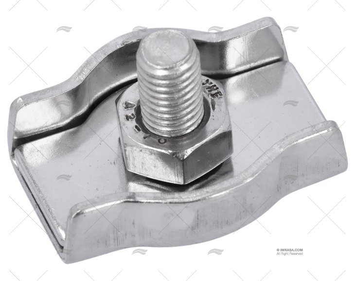 ABRAÇADEIRAS DE CABOS INOX PLANO SIMPLES 10mm