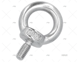 ANELLO CON VITE FILETTATURA DA  6mm