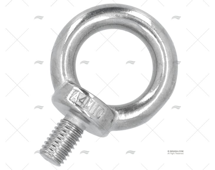 ARGOLA COM PARAFUSO ROSCA DE 10mm