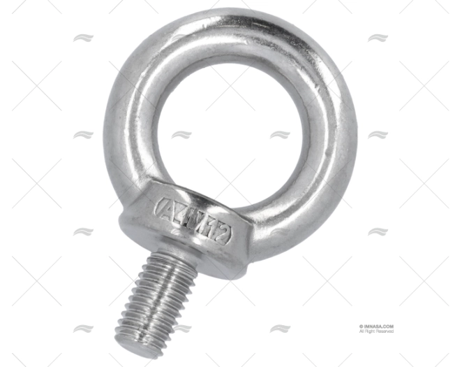 ARGOLA COM PARAFUSO DE ROSCA 12mm