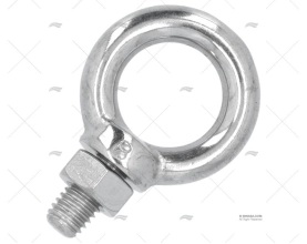 ARGOLA C/PARAFUSO INOX SS 316 M8