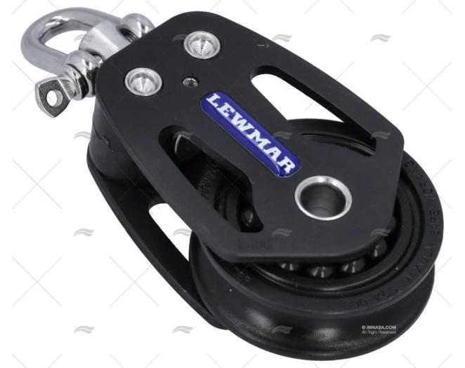 PULEGGIA SINGOLA HTX 50mm LEWMAR