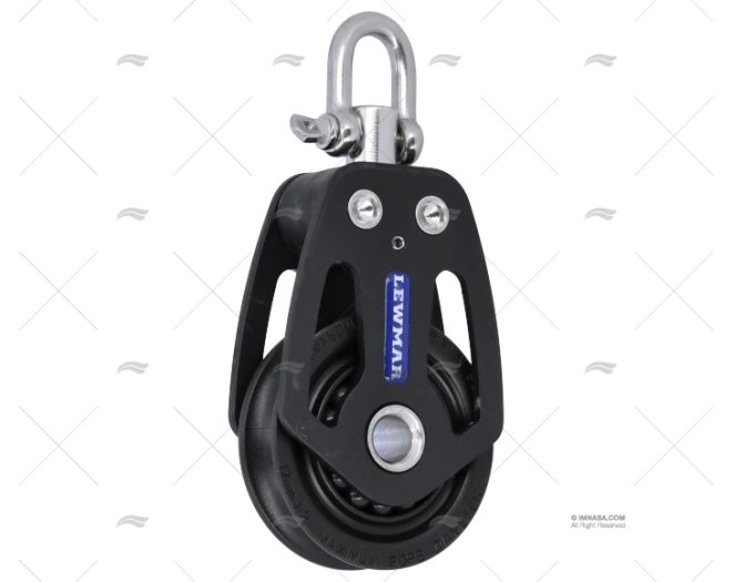 PULEGGIA SEMPLICE HTX 60mm LEWMAR