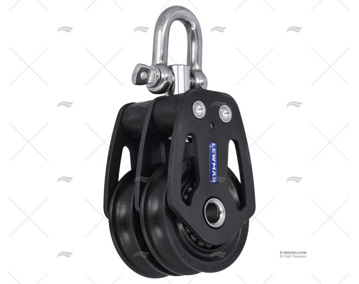 POLEA DOBLE HTX 72mm LEWMAR