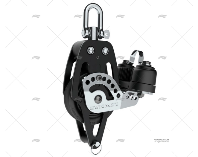 PULEGGIA SINGOLA CON ATTACCO HTX 50mm LEWMAR