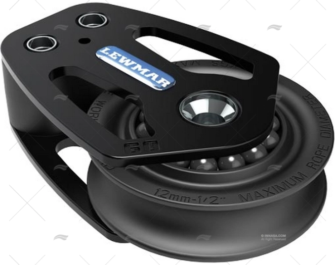 POLIA SIMPLES HTX FOOTBLOCK 60mm LEWMAR