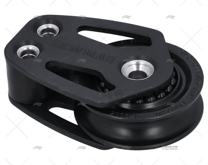 POLIA SIMPLES 72mm HTX LEWMAR