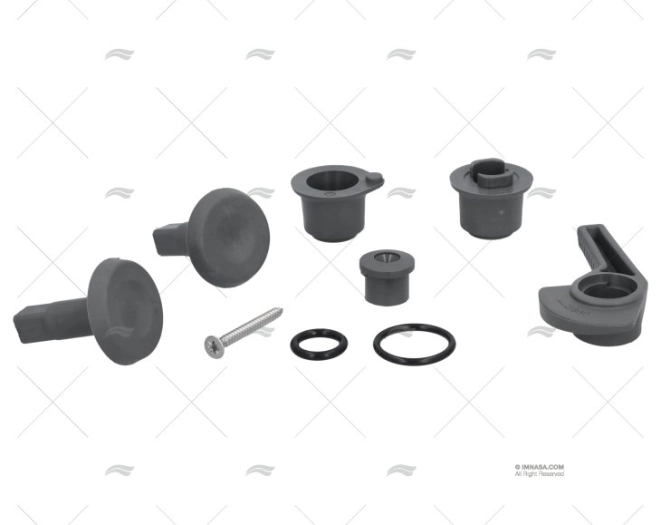 KIT PONTEIRO RH ESCOTILHA LEWMAR