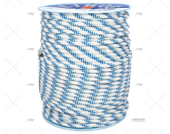 CIMA HERCULES 12mm BIANCO/BLU 200m LIROS