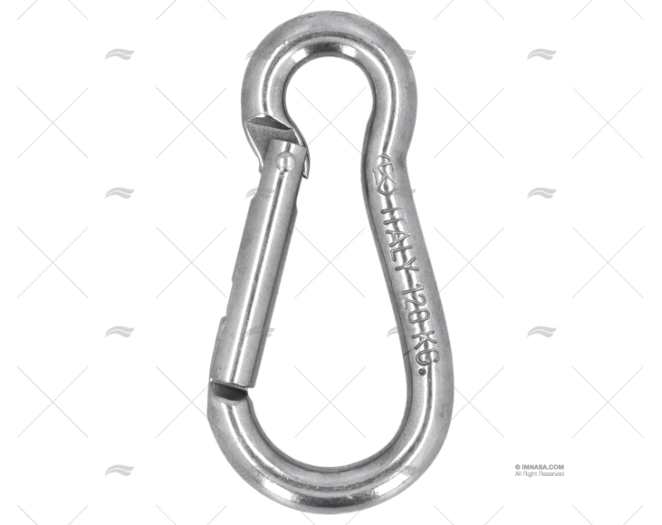 MOSCHETTONE SENZA OCCHIELLO 50mm INOX KONG