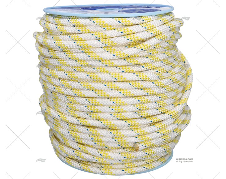 CABO HERCULES 14mm BRANCO/AMARELO 150m LIROS