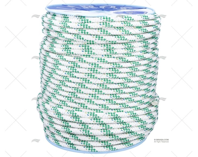 CIMA HERCULES 14mm BIANCO/VERDE 150m LIROS