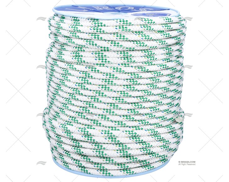 CIMA HERCULES 14mm BIANCO/VERDE 150m LIROS