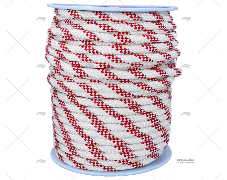 CABO HERCULES 16mm BRANCO/VERMELHO     100m LIROS