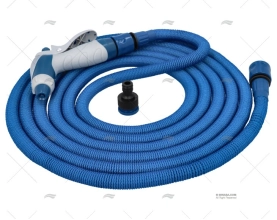 MANGUEIRA EXT AZUL 17mm 15m ALTA PRESSÃO