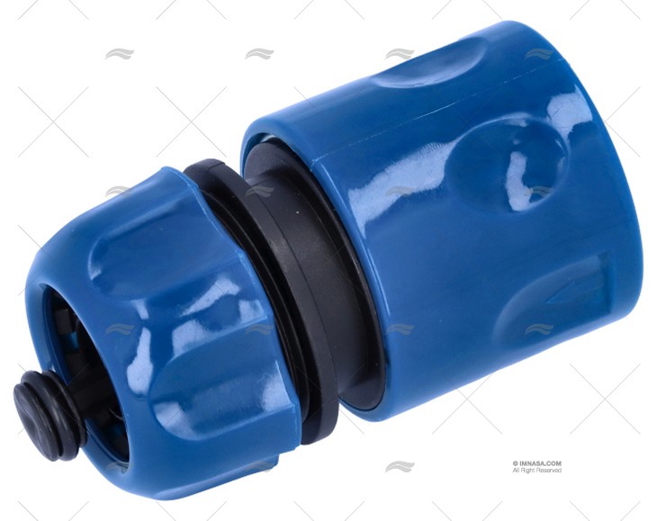 RACCORDO 1/2" CON VALVOLA DI ARRESTO