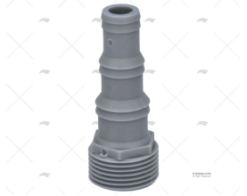 ACOPLAMENTO MACHO P/MANGUEIRA 1/2\"-5/8\"
