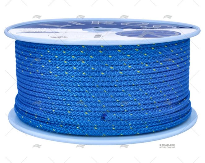 ROPE LIROS NAUTIC 06mm BLUE / 200m