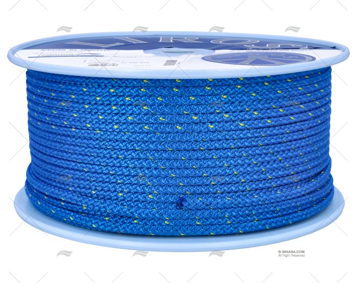 ROPE LIROS NAUTIC 06mm BLUE / 200m