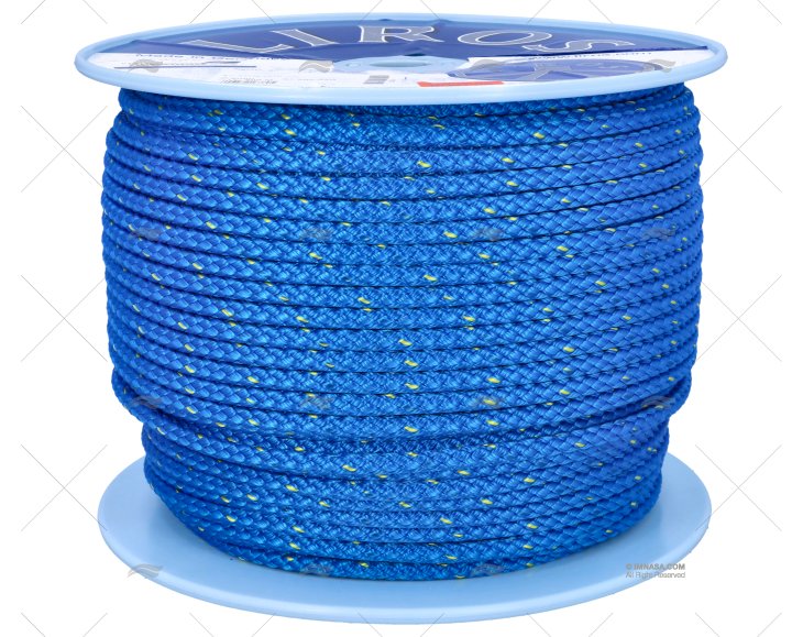 ROPE LIROS NAUTIC 08mm BLUE / 200m