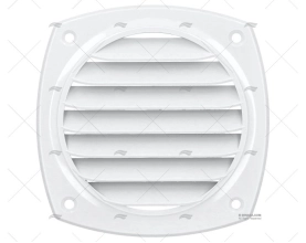 GRELHA BRANCA 125 x 125mm Ø100 mm