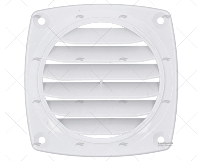 GRILLE BLANCHE 76MM