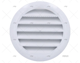 GRILLE AIR BLANCHE 100mm RONDE