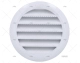 WHITE ROUND GRATING 100mm