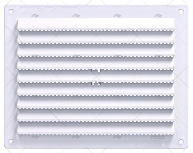 GRIGLIA ARIA BIANCA 157x200mm