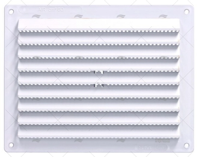 GRILLE AIR BLANCHE 150x200mm