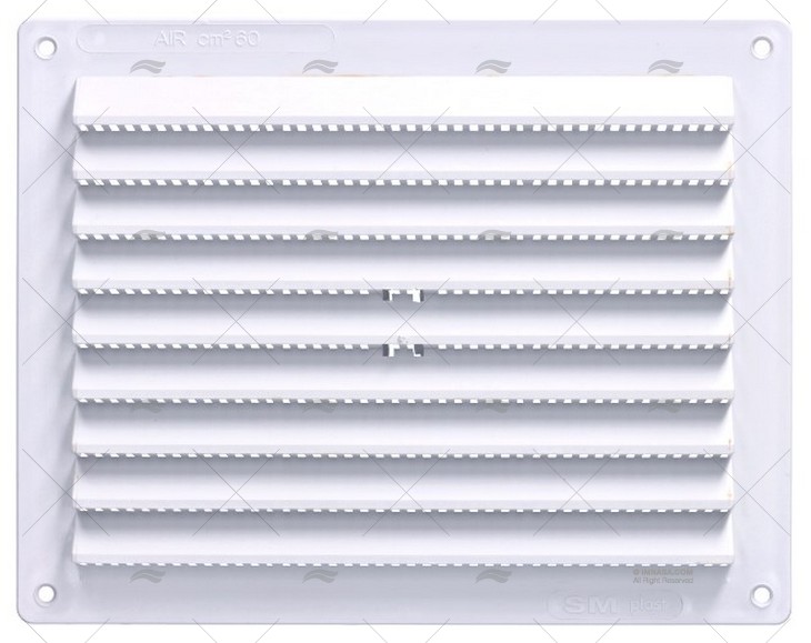 GRILLE AIR BLANCHE 150x200mm