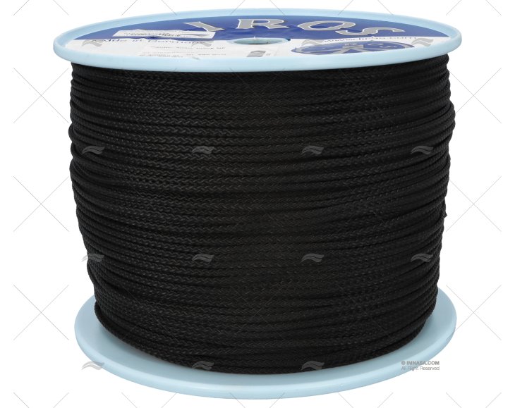 ROPE  LIROS NAUTIC 04mm BLACK  / 500m
