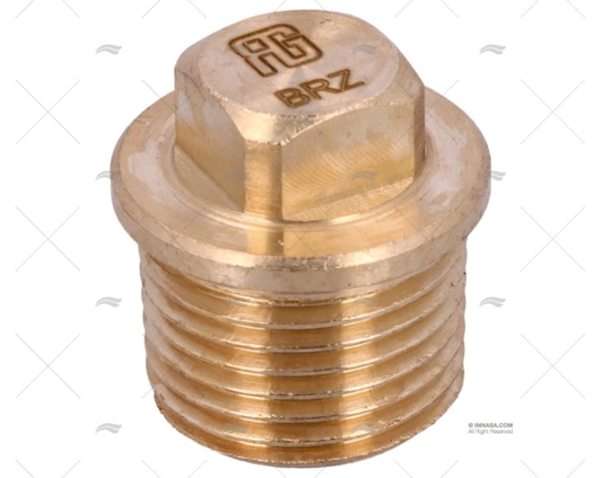 TAMPÃO BRONZE M 1/2" GUIDI