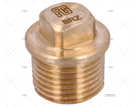 TAMPÃO BRONZE M 1/2" GUIDI