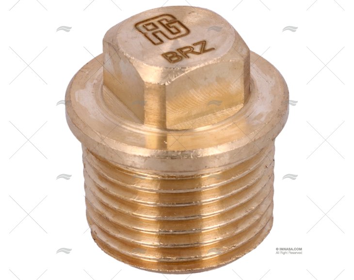 TAMPÃO BRONZE M 1/2" GUIDI