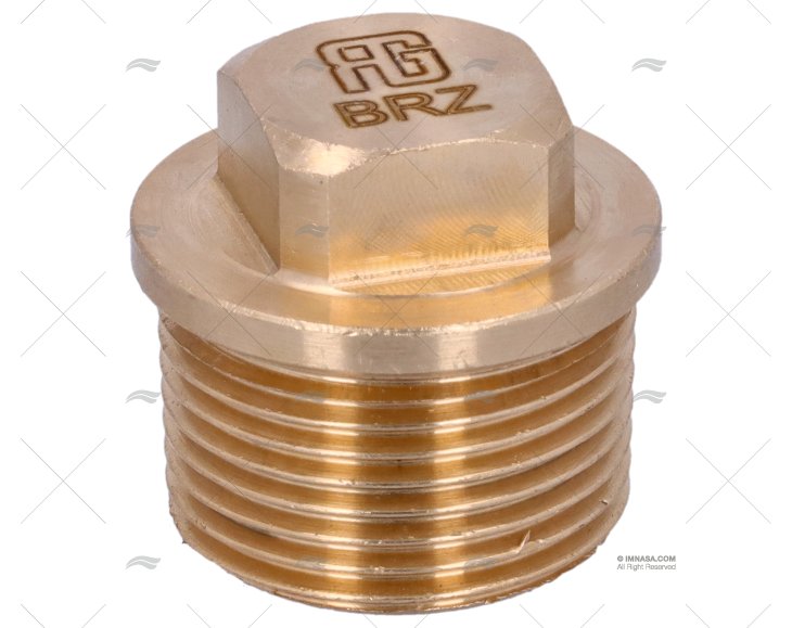 TAMPÃO BRONZE M 3/4" GUIDI
