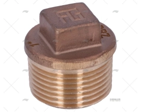 TAMPÃO BRONZE M 1" GUIDI
