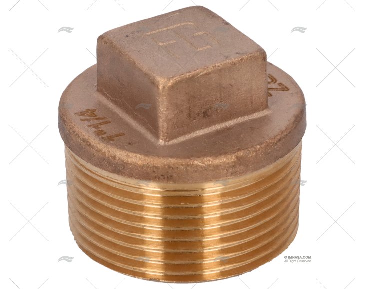 TAPON BRONCE M 1"1/4 GUIDI