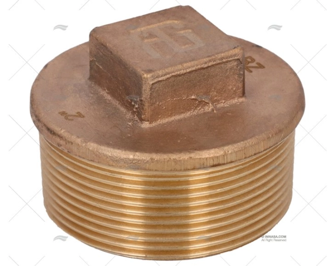 TAMPÃO BRONZE M 2" GUIDI