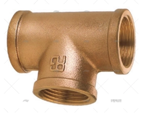 TEE BRONZO FEMMINA 3/8" GUIDI