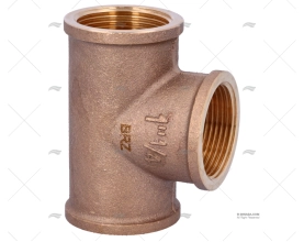 T BRONZO FEMMINA 1"1/4 GUIDI